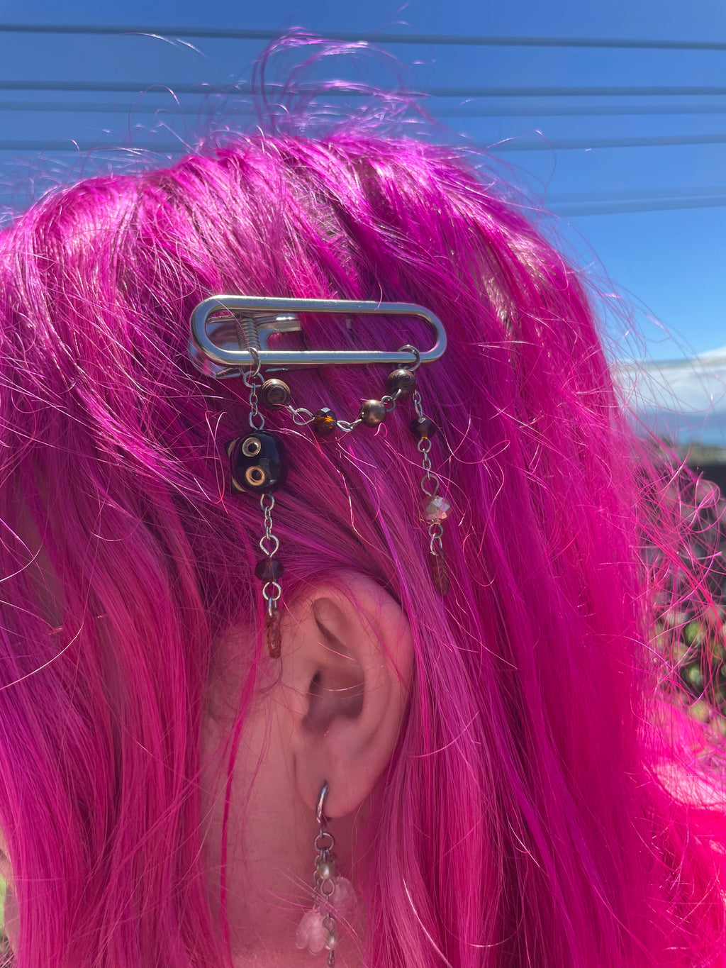 " bramble " hairclips