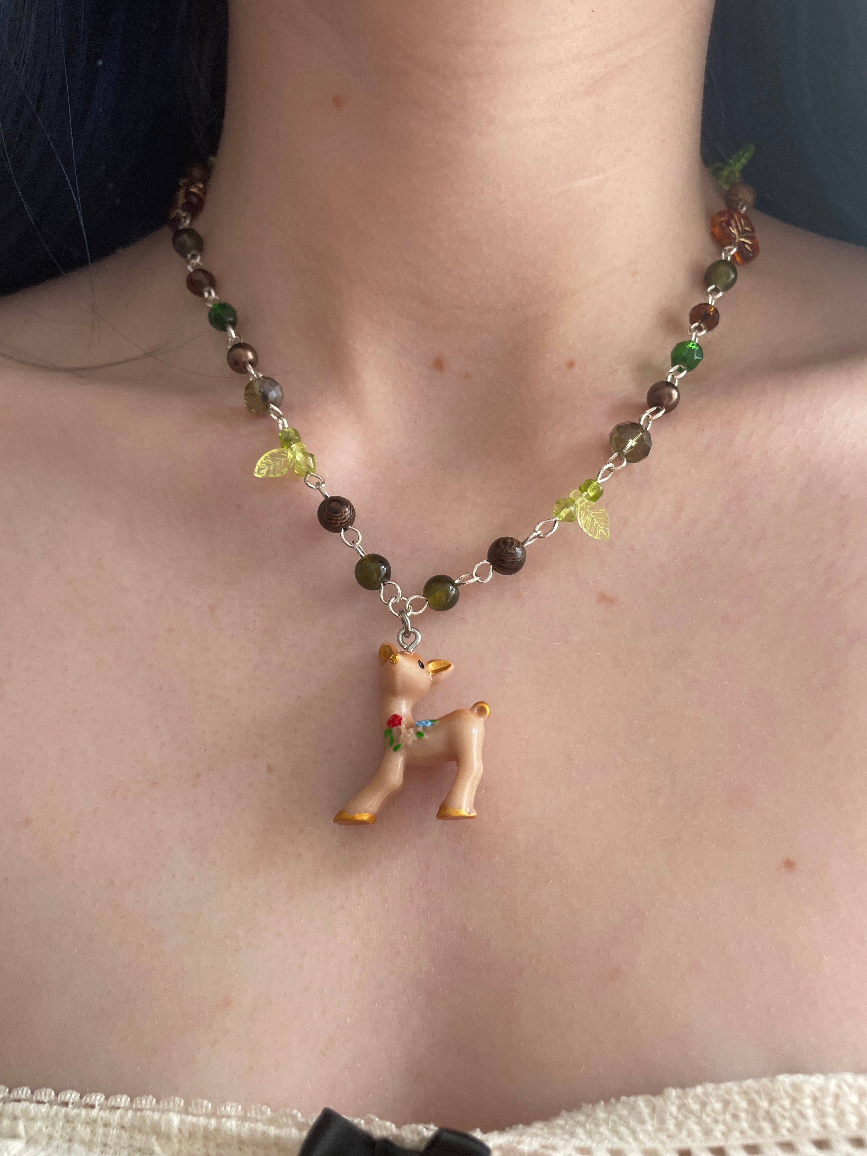 Oh deer! Necklace