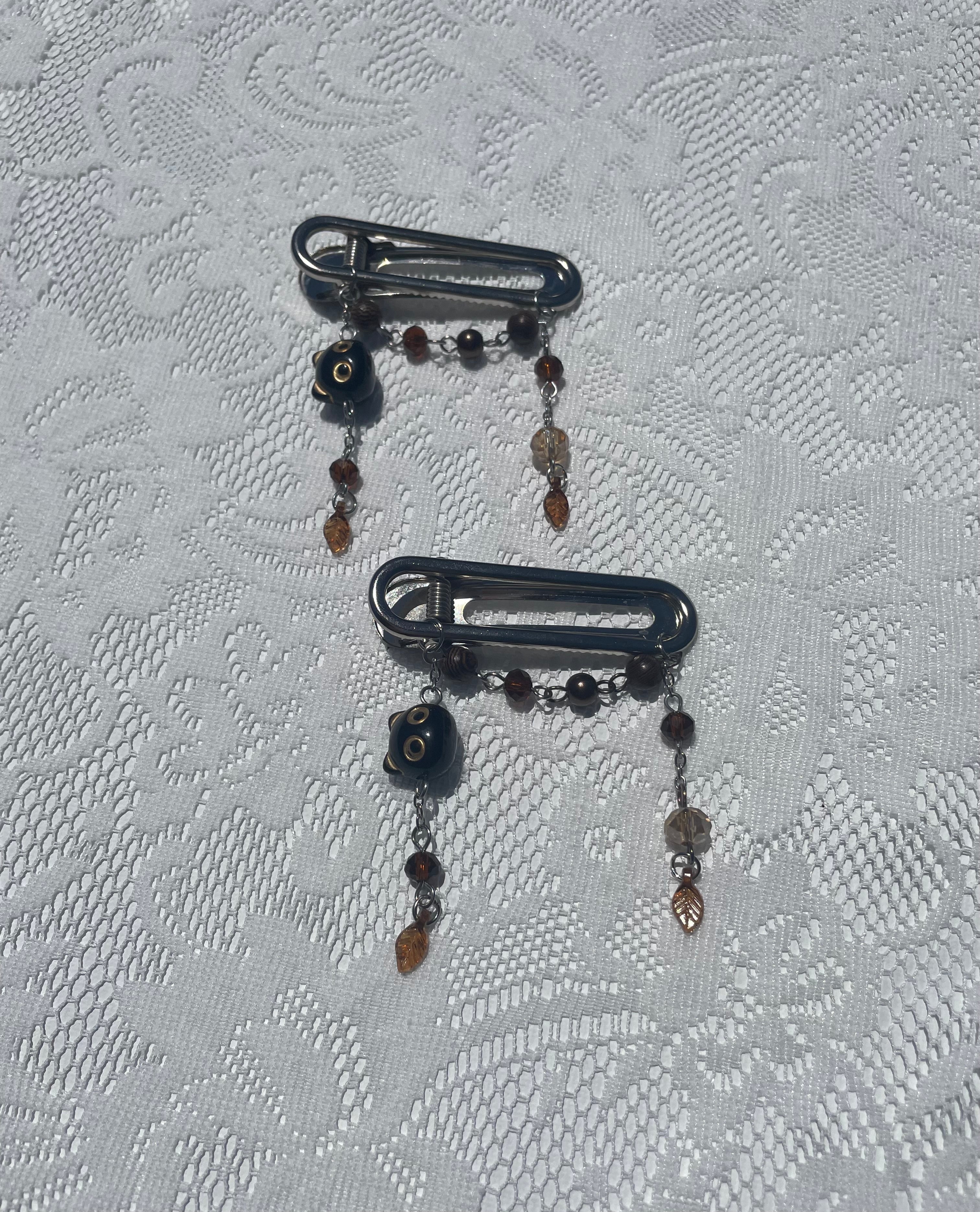 " bramble " hairclips