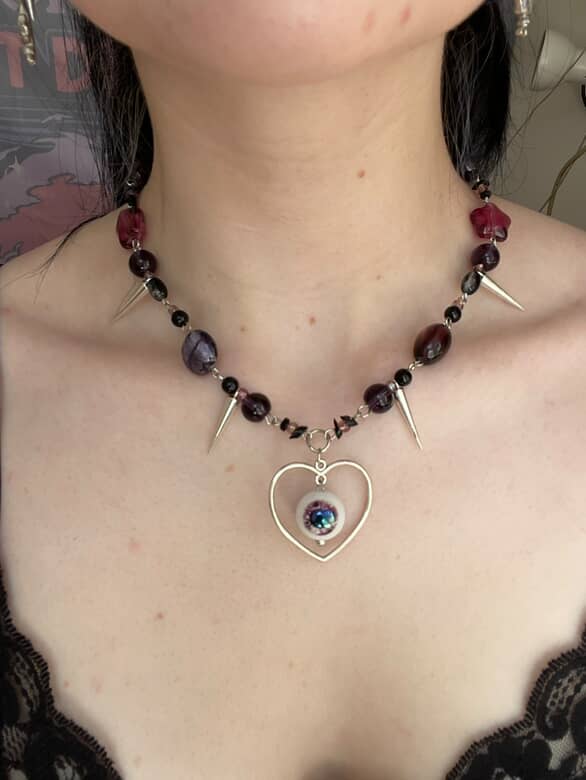 Eye Heart You Necklace